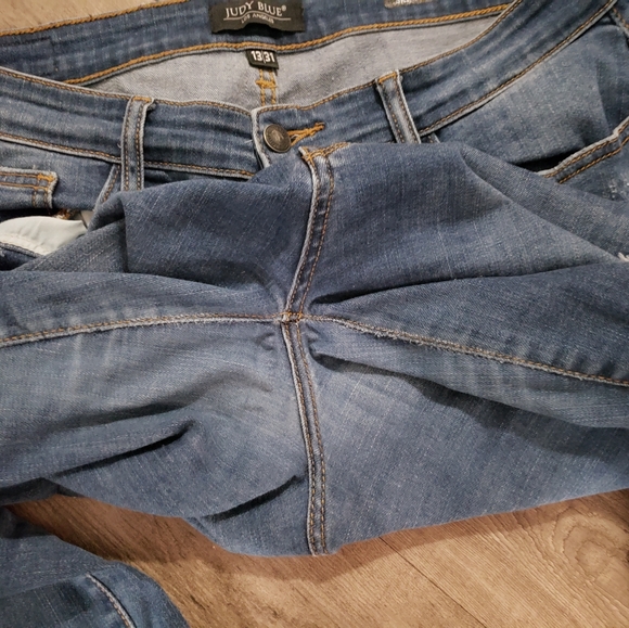 Judy Blue skinny leopard patch jeans - Picture 4 of 4